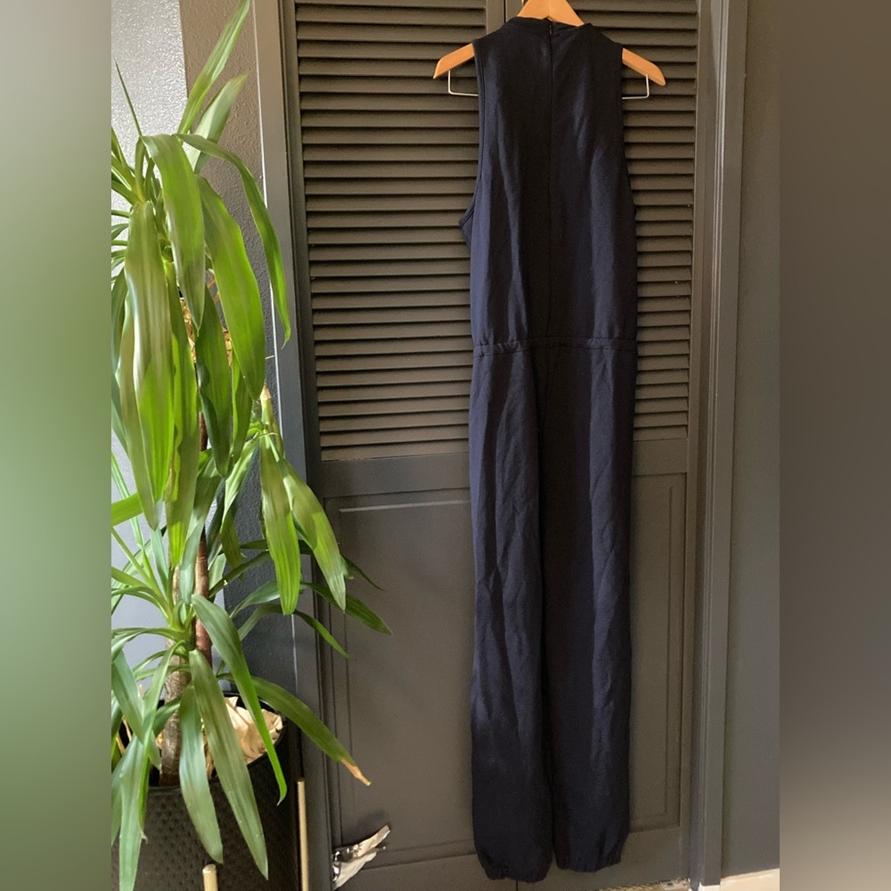 Sweaty Betty Navy High-Neck Jumpsuit - Picture 6 of 15